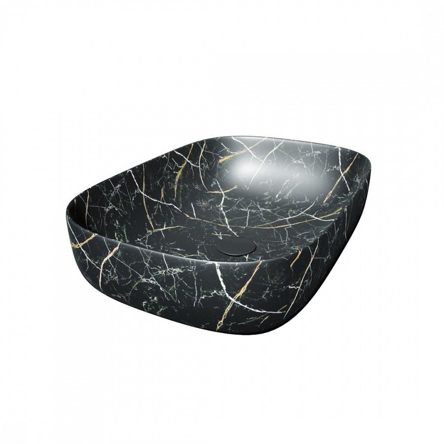 Раковина чаша Maretti FL13NS66-560MR, черный мрамор, артикул FL13NS66-560MR