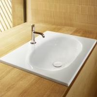 BETTE COMODO Раковина встраиваемая на столешницу 800×495×120 мм, с 1 отв под смес, с крепл. в компл.цвет белый