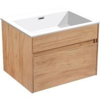 Тумба под раковину Vincea Chiara VMC-1C600YO подвесная Y.Oak