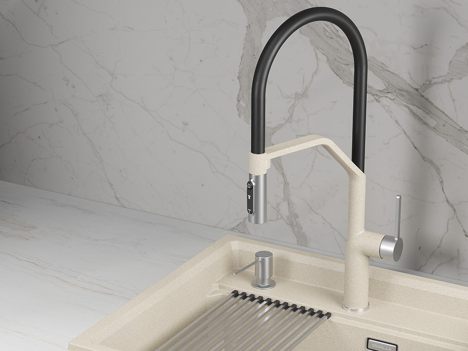 Смеситель для кухни GRANULA (9012, ПИРИТ), артикул 9012, ПИРИТ