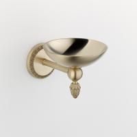 THG MALMAISON METAL Мыльница металлическая, подвесная, цвет Soft matt gold