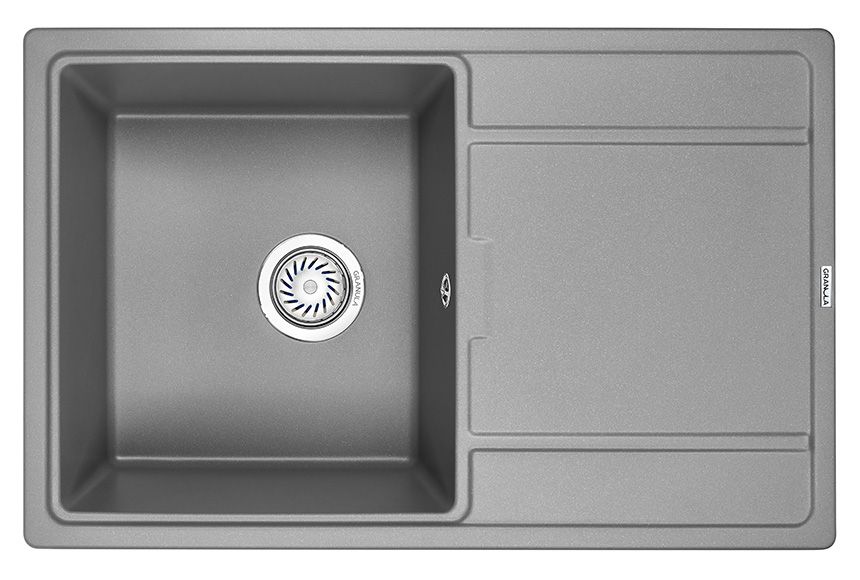 Кухонная мойка Granula 7804, АЛЮМИНИУМ, артикул 7804, АЛЮМИНИУМ