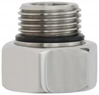 Комплект фитингов прямой G 3/4" НГ х G 1/2" НР / 2 шт (Без покрытия)