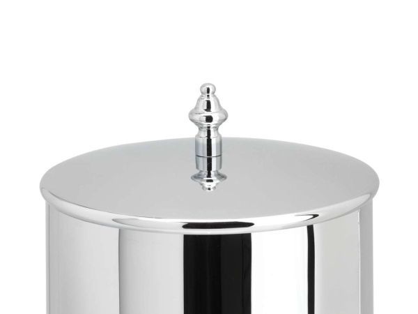 Stil Haus, круглое ведро с крышкой, ручка от коллекции ELITE, цвет золото