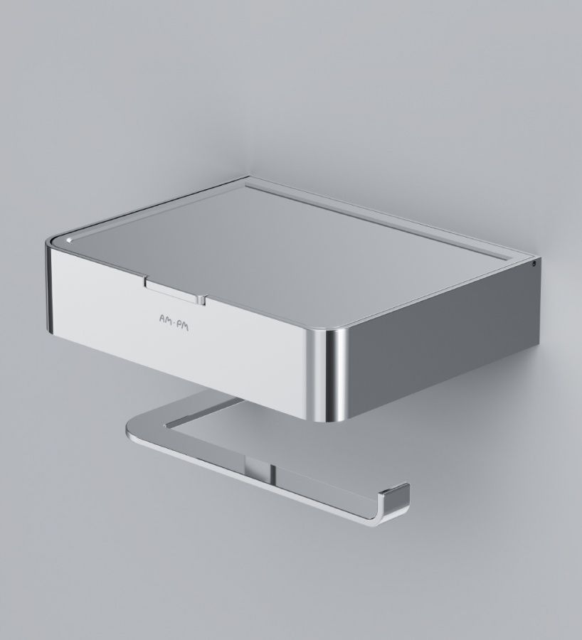 A50A341500 Inspire V2.0, Держатель для туалетной бумаги с коробкой, хром, шт A50A341500 Inspire V2.0, Держатель для туалетной бумаги с коробкой, хром, шт