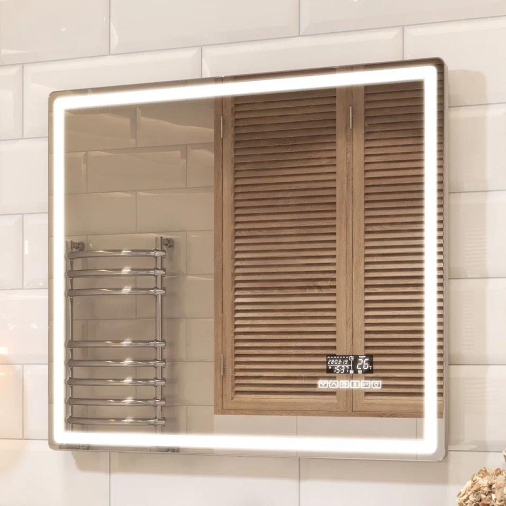 Зеркало VIGO Geometry Media voice 800, артикул 048