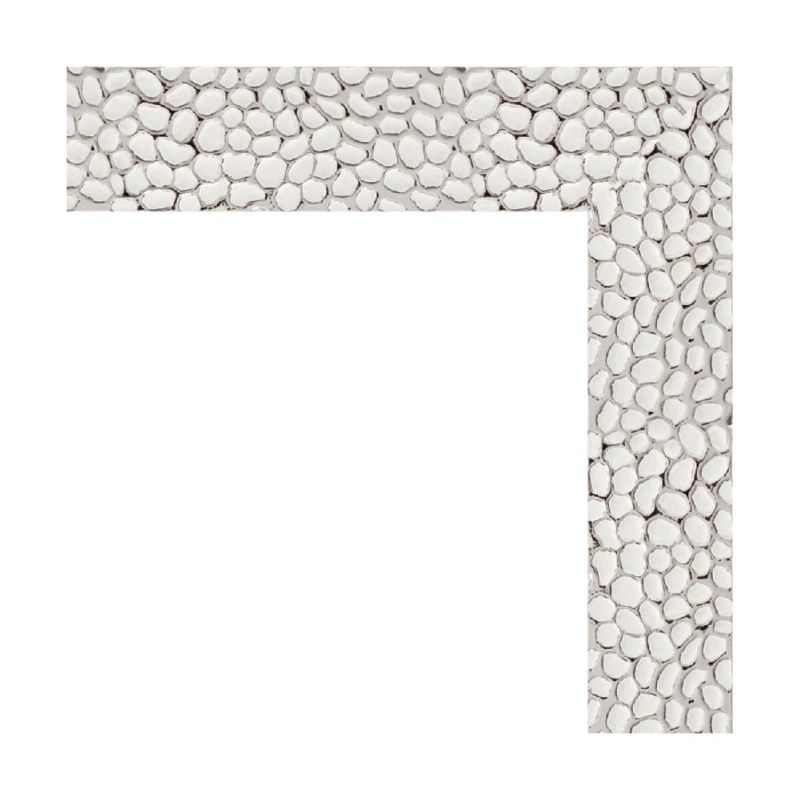 Зеркало Evoform Definite 81х61 Чеканка белая