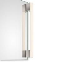 Decor Walther Omega 10 Светильник на зеркало 5x4.5x9(50-100)см, 1x S14S 0-100cm 2 Sockets, цвет: никель сатинированный ЗАКАЗ ПО ЗАПРОСУ