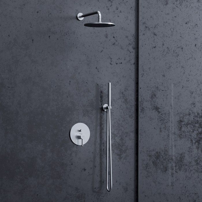 Система для душа скрытого монтажа OMNIRES Y SYSY16NI (никель)