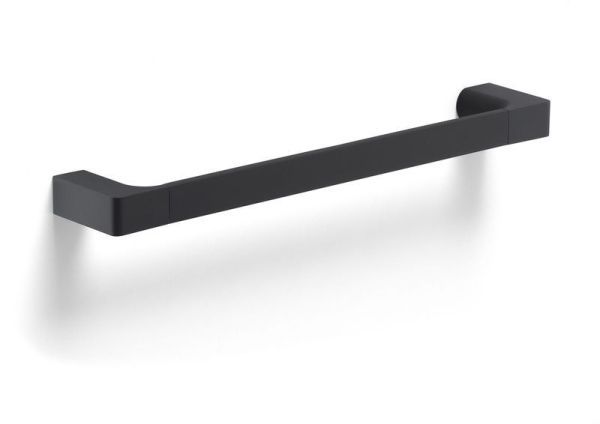 Gedy Pirenei, полотенцедержатель, длина 35 см, цвет черный матовый