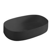 Artceram COGNAC Раковина накладная 55x35 см, цвет: nero roma (фактура - необработанная глина) Artceram COGNAC Раковина накладная 55x35 см, цвет: nero roma (фактура - необработанная глина)