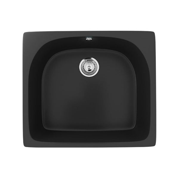 Кухонная мойка Ulgran U-408-344, ультра-черный