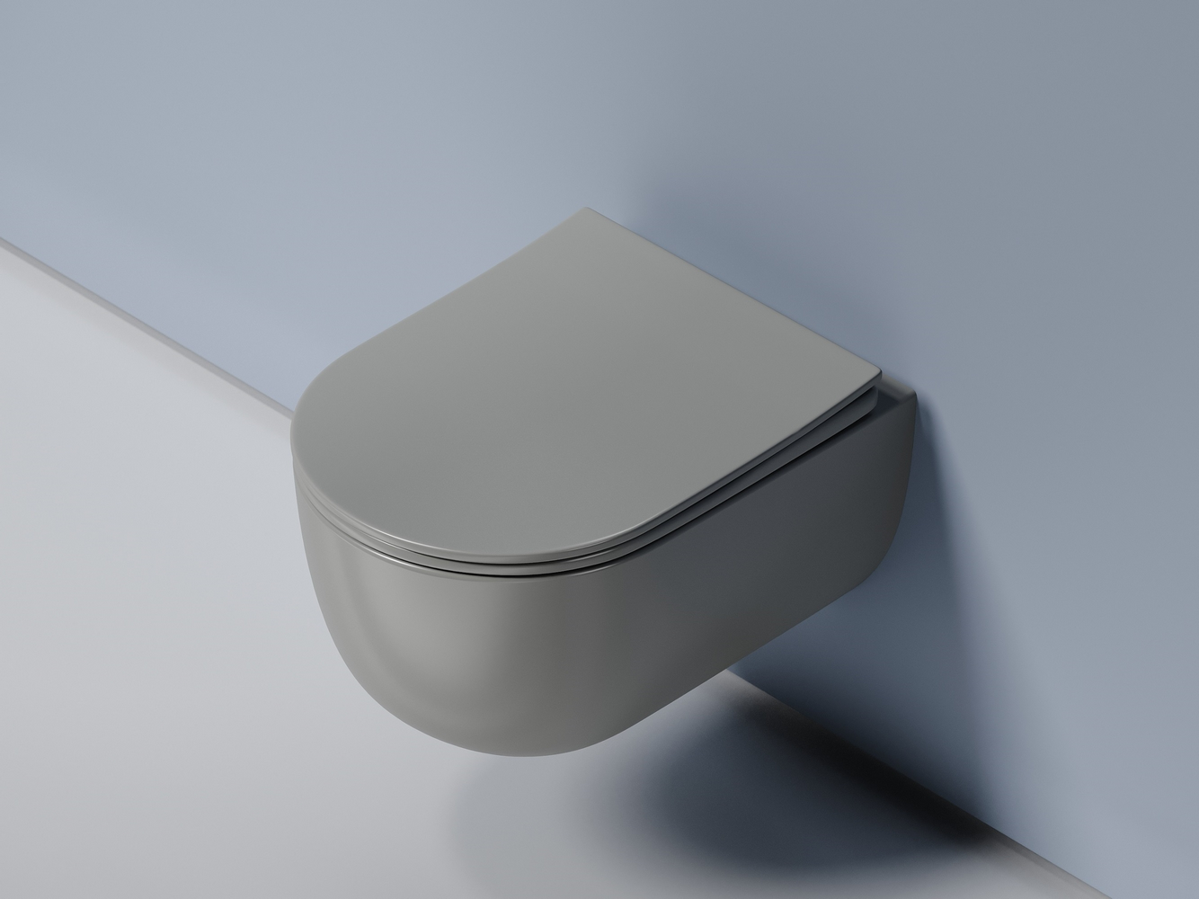 Подвесной унитаз Модена (Modena) Безободковый (Rimless), артикул CN6063MH