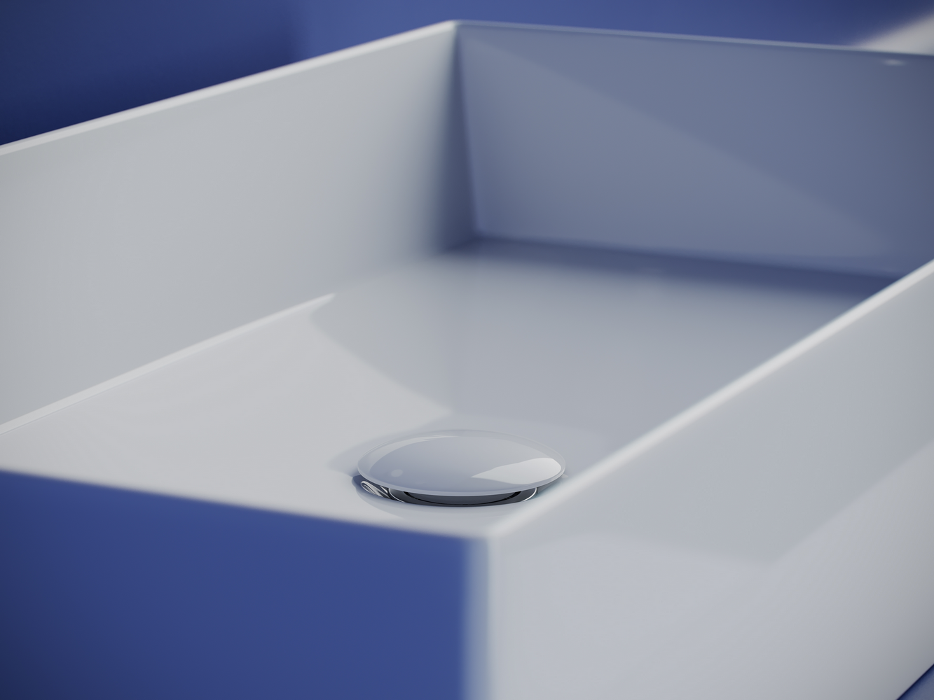 Раковина накладная прямоугольная Элемент (Element) 701x361x130, цвет белый, арт.CN6071, артикул CN6071