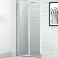 Душевая дверь в нишу Cezares Eco BS-90 профиль Хром стекло прозрачное