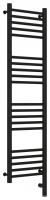 Полотенцесушитель, Сунержа, Богема 3.0, прямой, электрический, ширина, мм-332, глубина, мм-75, высота, мм-1200, подключение-справа, электрокомплект-МЭМ, мощность, Вт-300, материал-нержавеющая сталь, цвет-черный матовый