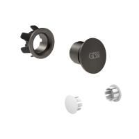 Gessi GESSI 316 Комплект заглушек для перелива и боковых отверстий, цвет Black Metal Brushed PVD Gessi GESSI 316 Комплект заглушек для перелива и боковых отверстий, цвет Black Metal Brushed PVD