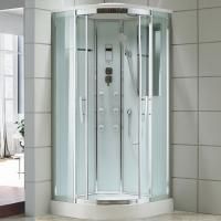 Душевая кабина Black&White Galaxy G5501-100х100 с гидромассажем профиль Серебристый хром задняя стенка Белая Душевая кабина Black&White Galaxy G5501-100х100 с гидромассажем профиль Серебристый хром задняя стенка Белая