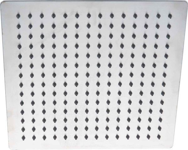 AQG, душевая квадратная ультраплоская антикальцевая головка ATLAS C30 см, цвет хром