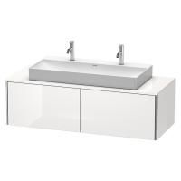 Duravit Vero Air Раковина 100cm,  без перелива, с площадкой,  c 2 отв. под смеситель, Цвет белый