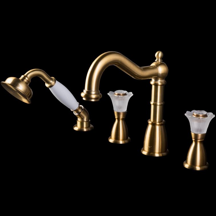 Смеситель воезной на 3 отв., Camelia бронза_Комплект