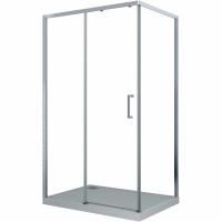 Душевой уголок Cerutti SPA Vito 110x80 L профиль Хром стекло прозрачное Душевой уголок Cerutti SPA Vito 110x80 L профиль Хром стекло прозрачное
