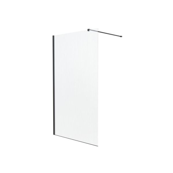 Душевая перегородка Knotlor WI120CG1GM 120х200, оружейная сталь