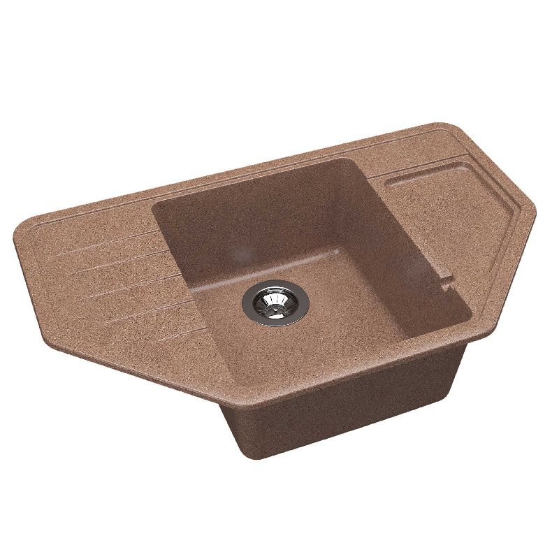 Кухонная мойка Dr. Gans РИО 25.080.C0800.406, терракота, артикул 25.080.C0800.406