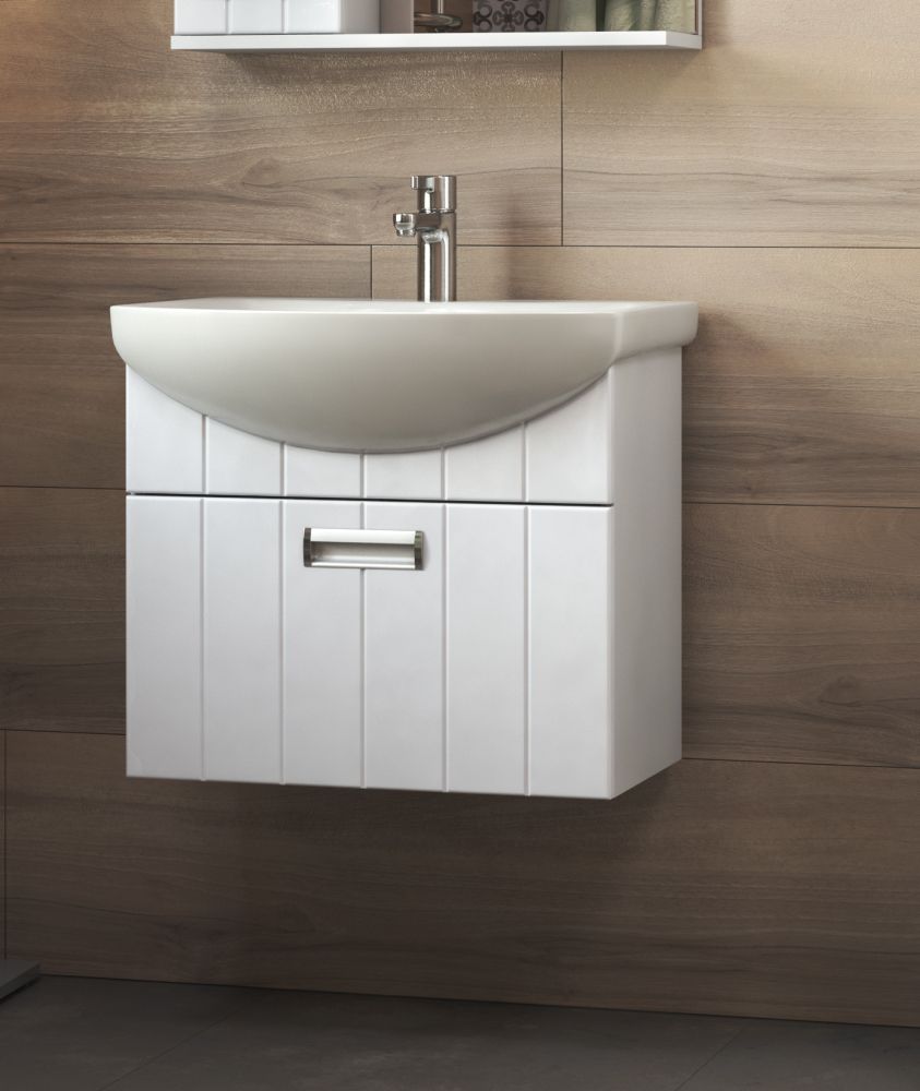 Тумба с раковиной подвесная VIGO Diana tp.DIA.PAL.60.1Y, 60 см, артикул tp.DIA.PAL.60.1Y-com