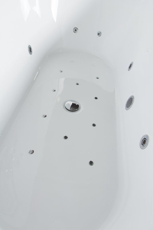 Акриловая ванна BelBagno BB11 170x75 L BB11-1700L Белая Акриловая ванна BelBagno BB11 170x75 L BB11-1700L Белая