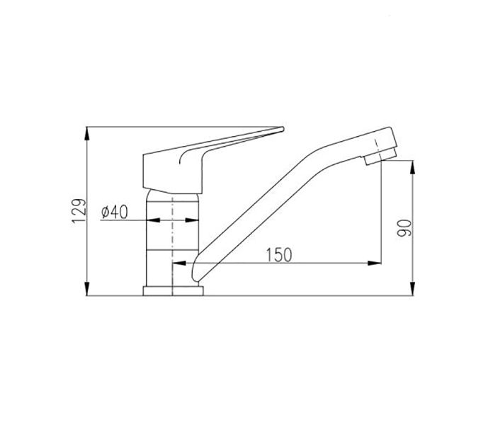 Смеситель для кухни Rav Slezak Victoria VI215.5