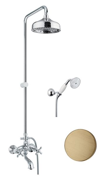 Душевая система Fiore MARGOT 26ZZ0615, бронза