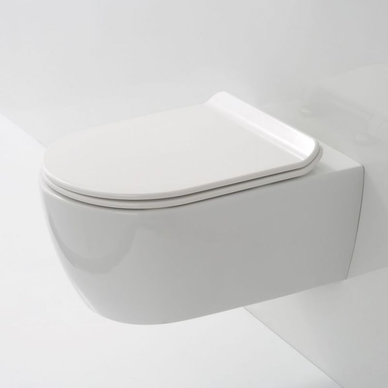 Унитаз SSWW NC2039 подвесной с сиденьем Микролифт