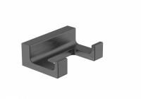 Двойной крючок для ванной WONZON & WOGHAND, Темный графит (WW-9125-GM) Двойной крючок для ванной WONZON & WOGHAND, Темный графит (WW-9125-GM)