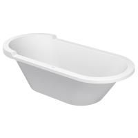 Duravit Starck Ванна 1800х800 мм, аквриловая встраиваемая, с  двумя наклонами для спины.