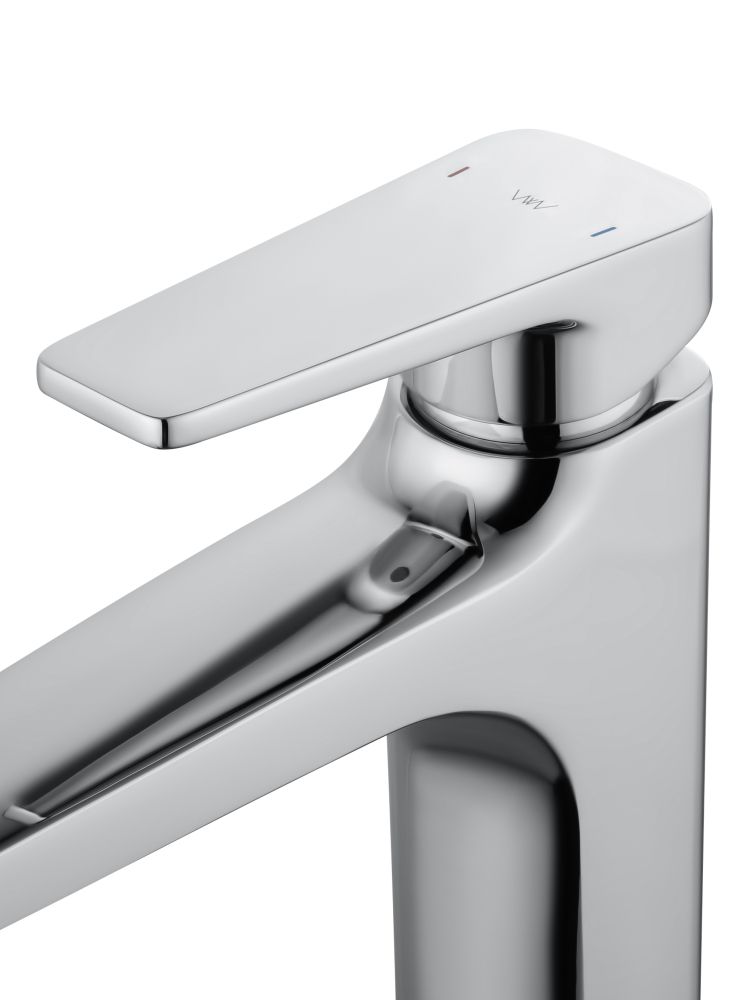 Смеситель для раковины высокий WONZON & WOGHAND ATHENS, Хром (WW-081102-CR)