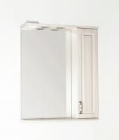 Зеркальный шкаф Style Line Олеандр-2 65/С, рельеф пастель Зеркальный шкаф Style Line Олеандр-2 65/С, рельеф пастель