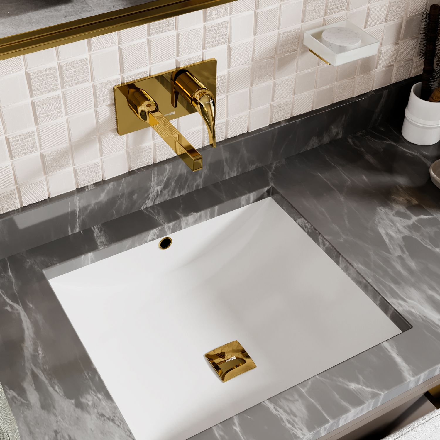 7130 Встраиваемый смеситель для раковины