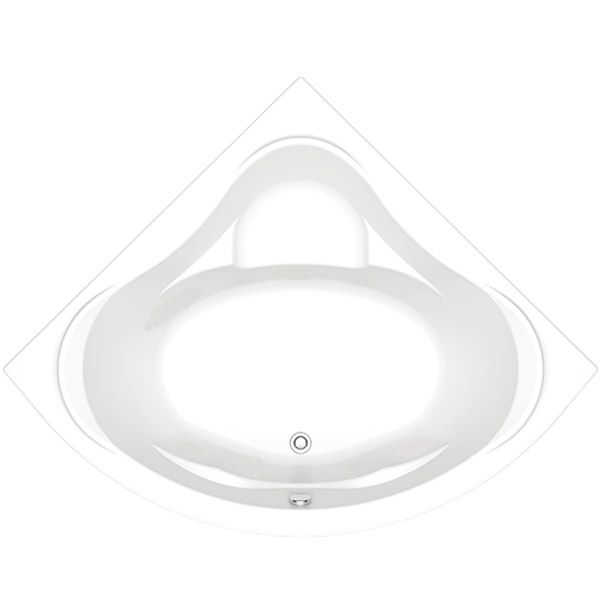 Акриловая ванна Bas Мега 160x160 без гидромассажа