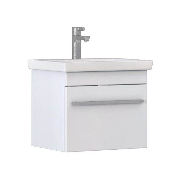 Тумба с раковиной подвесная VIGO Land tp.LAN.COM.50.1Y, 50 см