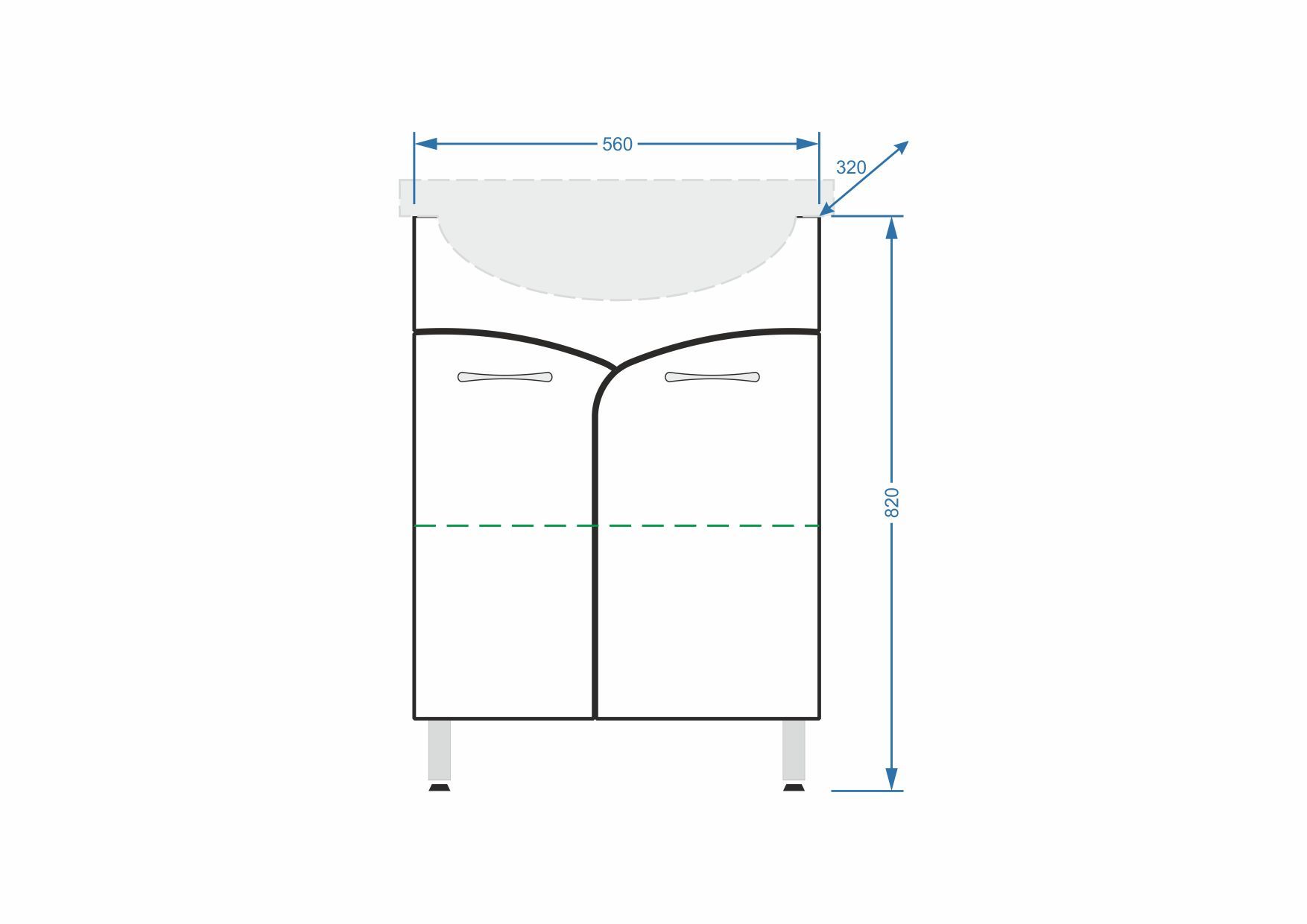 Тумба "Волна 60", Балтика 60