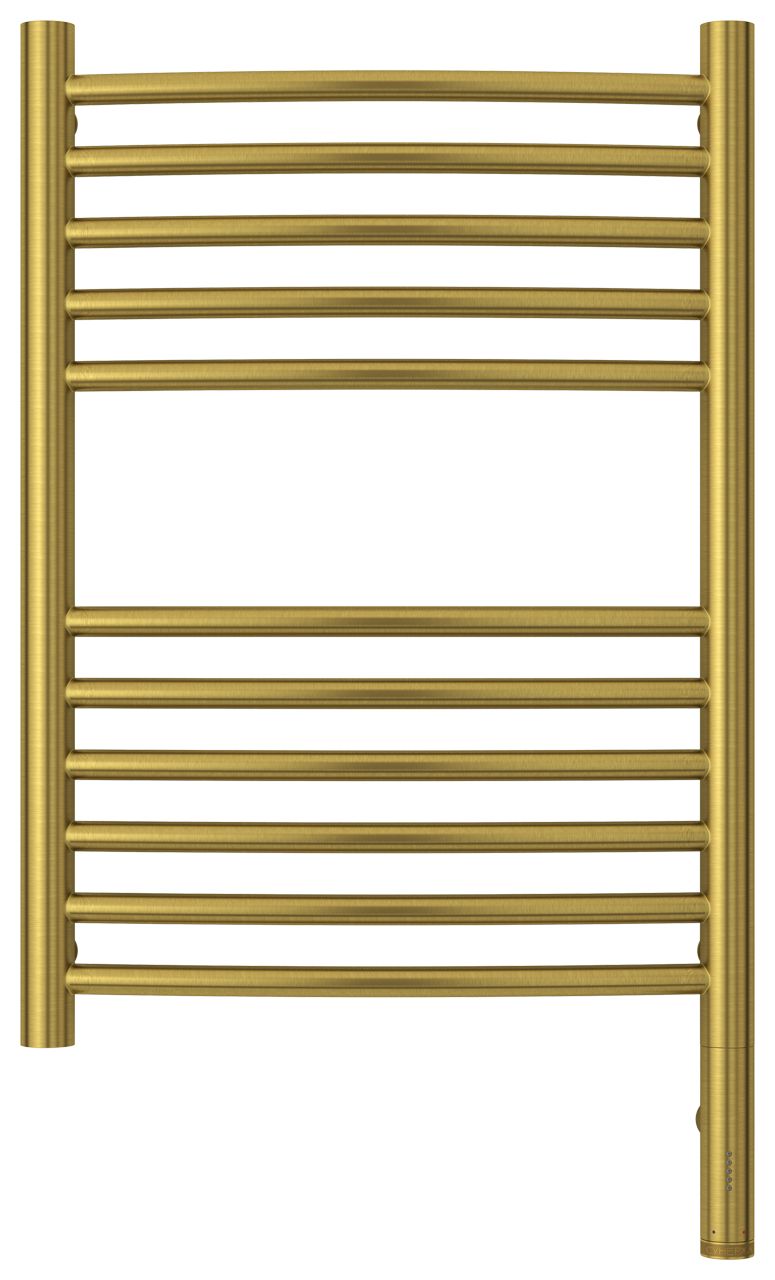 Полотенцесушитель электрический "БОГЕМА 3.0" 600х400 / МЭМ правый (Состаренная латунь)