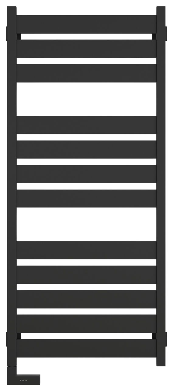 Полотенцесушитель электрический "ЦЕНТУРИОН 2.0" 1200х500 / МЭМ левый (МУАР Темный Титан)