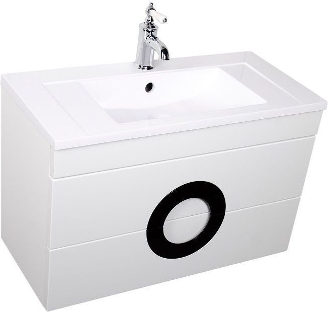 Тумба с раковиной De Aqua Форма 80 белый Тумба с раковиной De Aqua Форма 80 белый