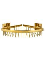 Полка для ванной угловая WONZON & WOGHAND POLO, Темное золото (WW-8944-DG)