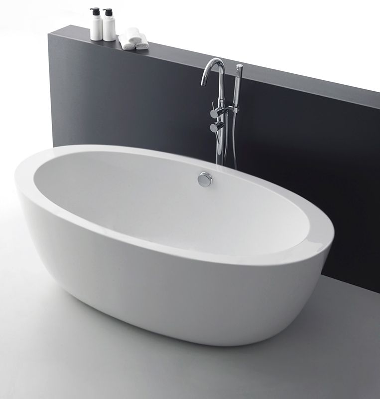Акриловая ванна BelBagno BB67 170x90 без гидромассажа Акриловая ванна BelBagno BB67 170x90 без гидромассажа