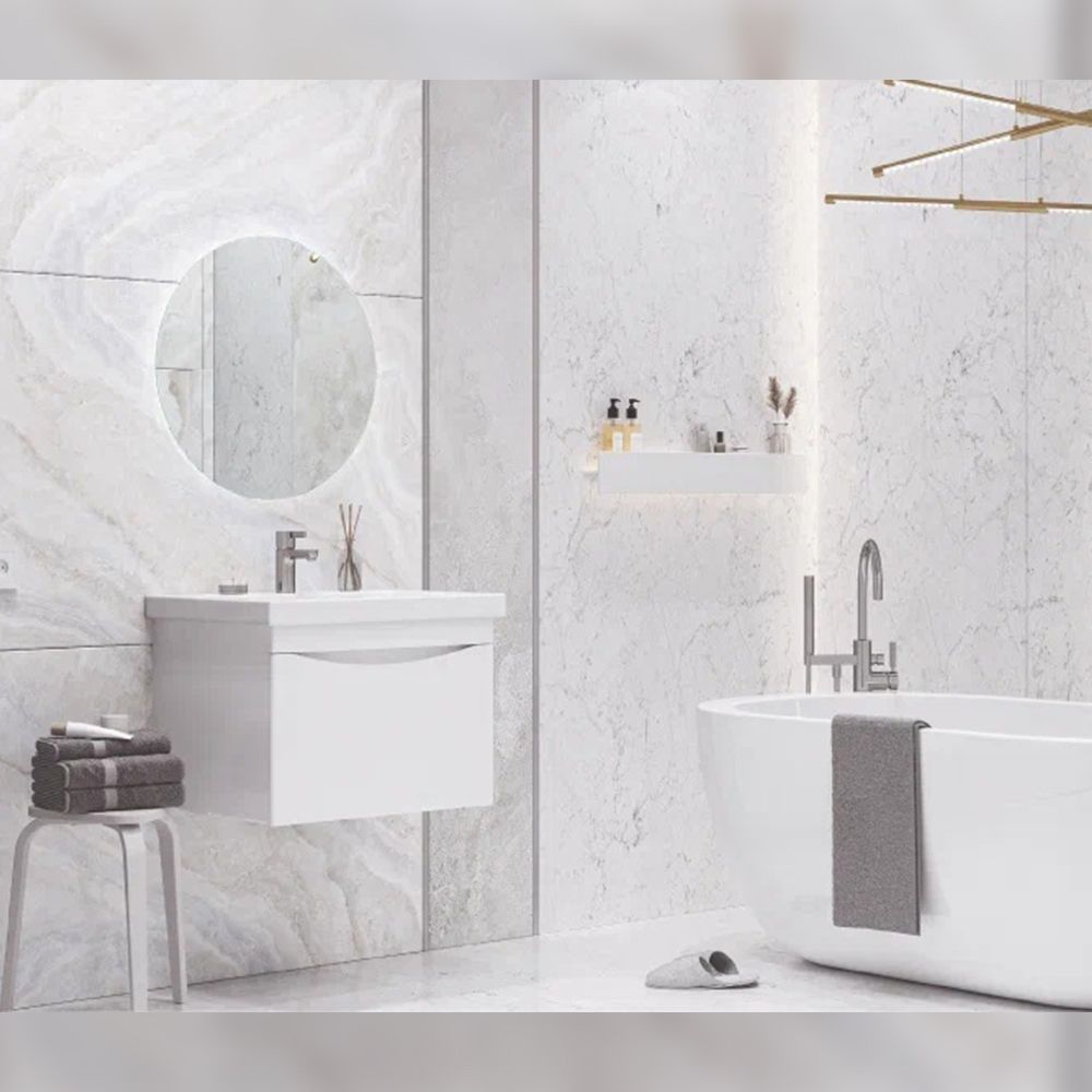 Тумба под раковину подвесная Velvex Vizo tpVIZ.60.1Y-21, 60 см, артикул tpVIZ.60.1Y-21