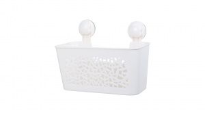 Полочка прямоугольная одноэтажная Grampus Blonde, GR-7085, белая