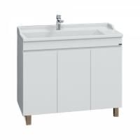 Тумба для умыв. "Марс 100" 3 дверки напол. (ум. Сириус 100 литой мрамор)