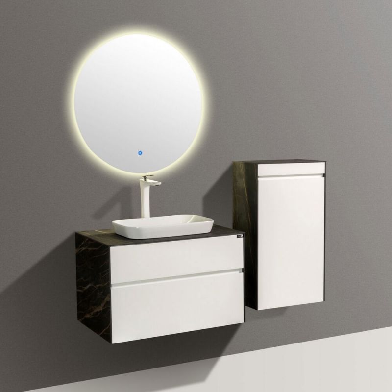 Комплект мебели для ванной Black&White Universe U907.0800 подвесной Белый